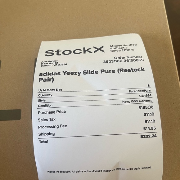 Yeezy | Shoes | Brand New Pure Yeezy Slides | Poshmark